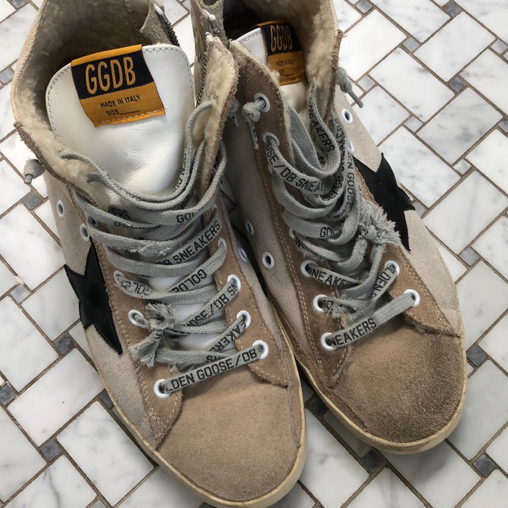 Francy golden goose sneakers high tops